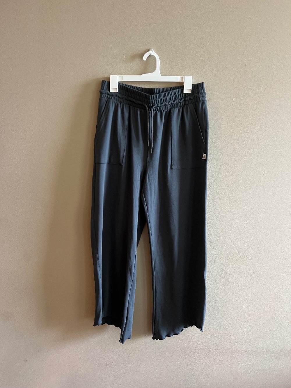 Nani Swim Women's Navy Cropped Wide Leg Pants Dark Summit Cloud Layover Pants